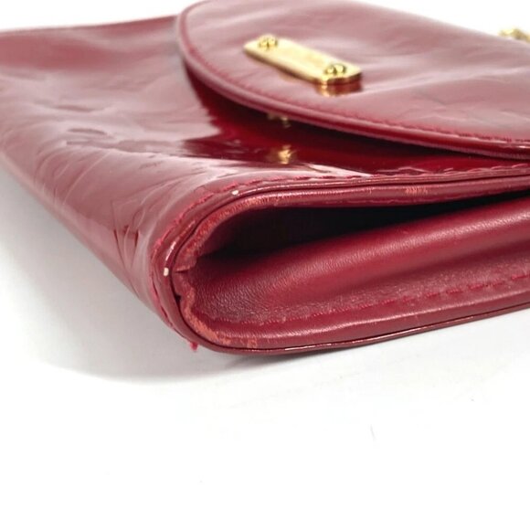 LOUIS VUITTON M93614 MonogramVernis Bel Ale Pochette Wallet Shoulder Bag - Picture 8 of 16